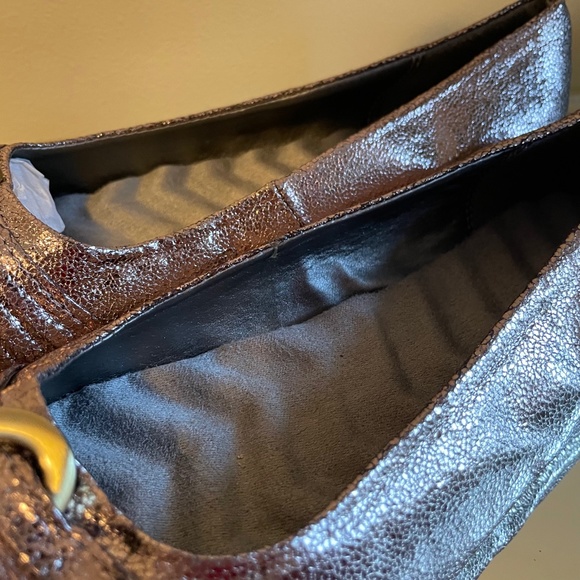 Avon  Cushion Walk Glittery Ballerina Flats NEW - Picture 6 of 10